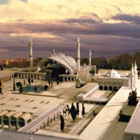 مأذنتي مصلی الامام الخميني(رض)